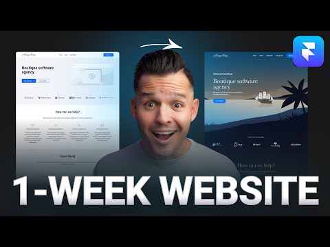 A real client project in a week with Framer