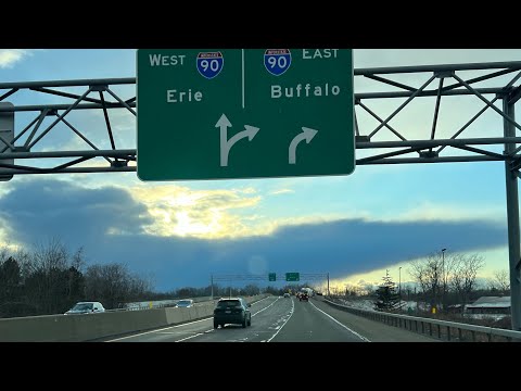 Snow Squall Intercept Time Lapse