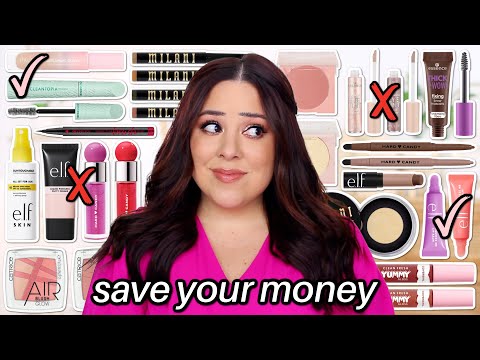 DON’T WASTE YOUR MONEY! New Drugstore Makeup to AVOID + What's Worth the $$$