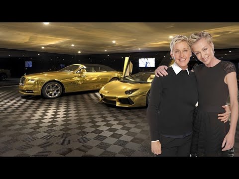 Exploring Ellen Degeneres's Mansion, Partner, Net Worth, Fortune, Car Collection...(Exclusive)