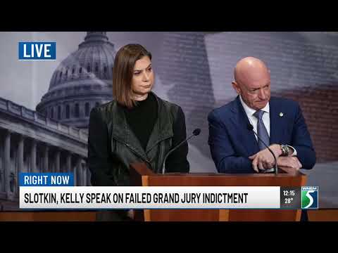 Slotkin holds news conference after grand jury refuses indictment
