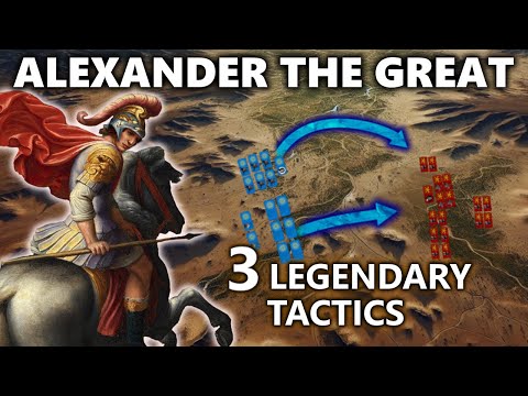 Alexander The Great's Top 3 Legendary Tactical Moves (No AI)