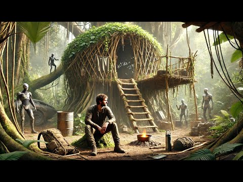 They Took Away Every Shelter Option — The Human Used Knowledge, Worked with Nature, and Built a Home