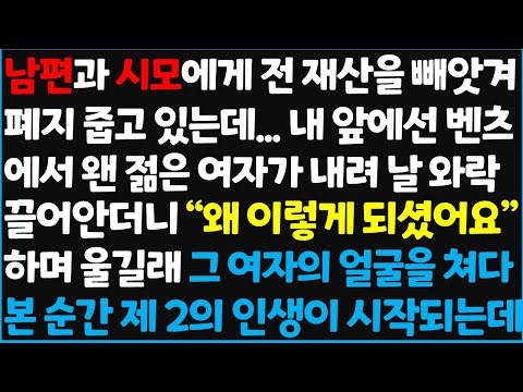 (신청사연) 남편과 시모, 두 잡것들에게 내 모든 재산을 빼앗겨 길거리에서 박스 주워가며 힘겹게 살아가고 있는 어느 날... 벤츠 마이바흐가 내 [신청사연][사이다썰][사연라디오]