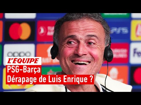 PSG-Barça : Les propos de Luis Enrique irrespectueux ?