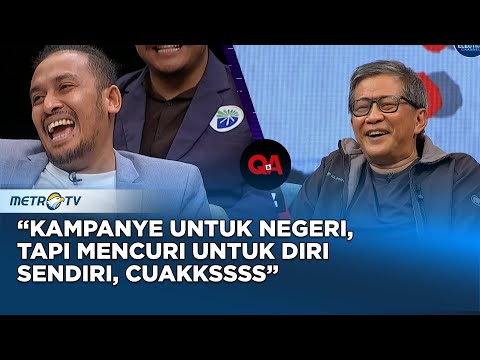 Q&A - Jadi Korban PHP Jokowi, Rocky Gerung Nilai Akal Sehat Ganjar Kosong?