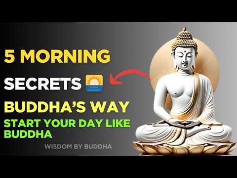 5 Powerful Things to Tell Yourself Every Morning 🌅 | Buddhist Wisdom for Inner Peace