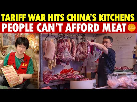 Tariff War Destroys China’s Food Supply Chain! It’s a Disaster, People Can’t Afford Meat Anymore