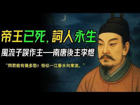 帝王已死，詞人永生！李煜：亡國帝王的悲歌。《虞美人》成絕命詞：成就南唐千古詞帝李煜！ #李煜 #南唐後主 #千古詞帝 #虞美人
