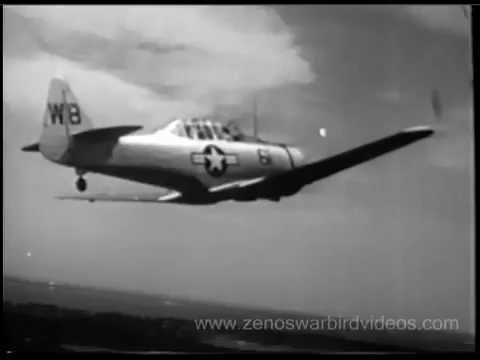 Advanced Flight Training with the AT-6 SNJ: Take-Offs, Approaches & Landings