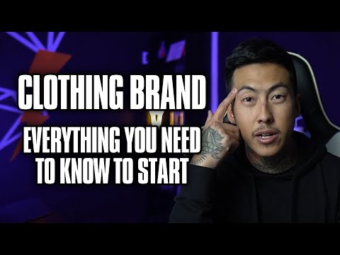 Starting a Clothing Brand or Apparel Business | EVERYTHING YOU NEED TO KNOW - FREE COURSE