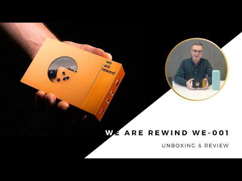 We Are Rewind WE 001 Unboxing & Review