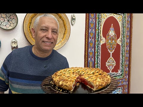 فطيرة حلوة بالتفاح و الفرومبواز بعجين بريوشي هشيشة رطبة و لذيذة جربوها دابا و سجلو الوصفة لرمضان 😉😉