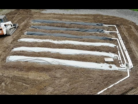 Installing a new septic system