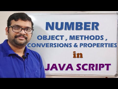 NUMBER OBJECTS || NUMBER METHODS || NUMBER CONVERSIONS || NUMBER PROPERTIES IN JAVA SCRIPT