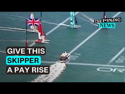 Opinion: Why ferry skipper who busted through SailGP should get a promotion | Stuff.co.nz