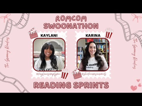 RomCom Swoonathon Reading Sprints with The Swoony Readers 💖🎬✨