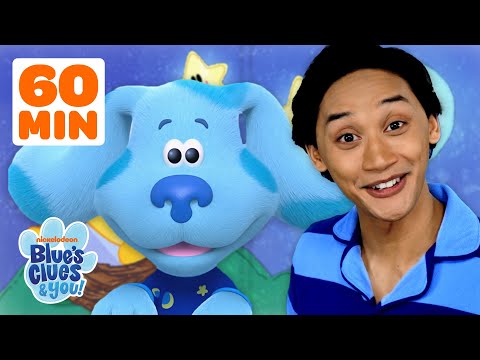 60 MINUTES of Blue's Bedtime Adventures! 🌙 | Sleepovers, Dreams, + More! | Blue's Clues & You!