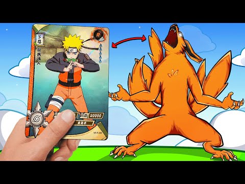 Testing Naruto CARDS vs Bosses in Roblox!