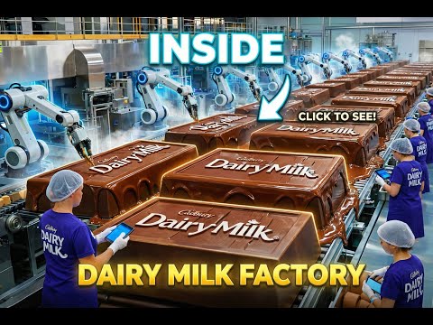 Inside the Factory How Dairy Milk Chocolate Is Really Made