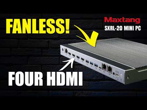 Why This Silent Mini PC Stands Out. Maxtang Fanless Review!
