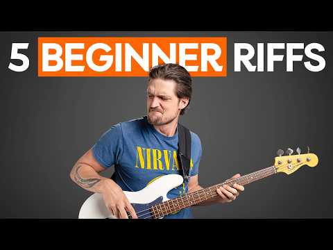 5 Beginner Bass Riffs (You Can’t F*** Up)