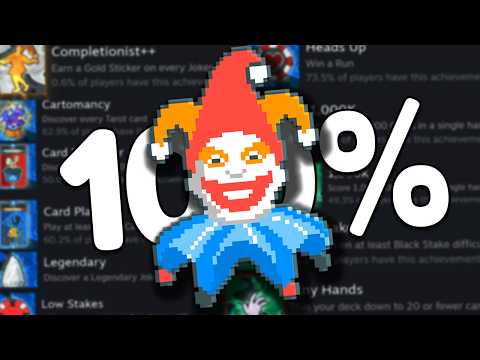 After 1 Year, I 100%'d Balatro. It Ruined Me.