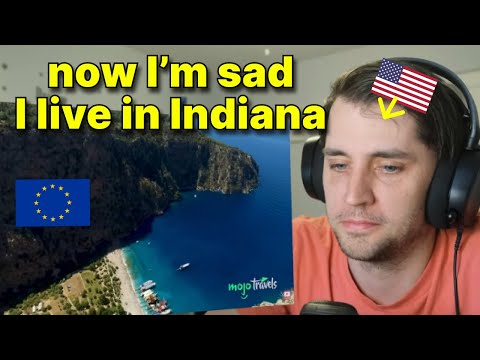 American reacts to Europe's Best Beaches