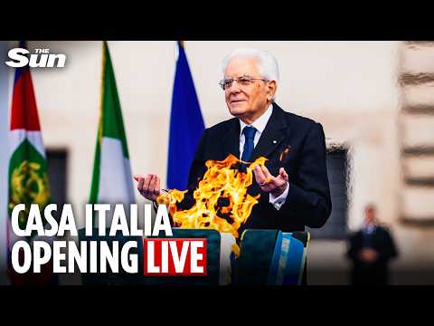 LIVE: President Mattarella inaugurates ‘Casa Italia’ for Milano Cortina 2026
