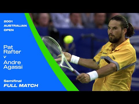 Pat Rafter v Andre Agassi Full Match | Australian Open 2001 Semifinal