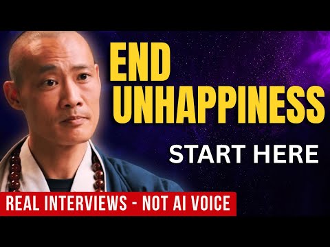The Hidden Cause of Unhappiness — And How to End It (REAL, Not AI) | Master Shi Heng Yi