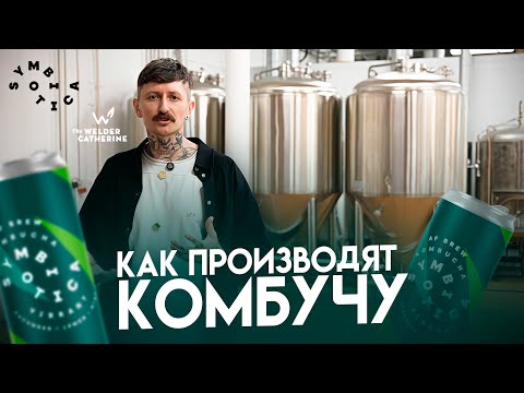 How Symbiotica Kombucha is Made | Behind the Scenes of the New Kombucha Production by Ekaterina S...