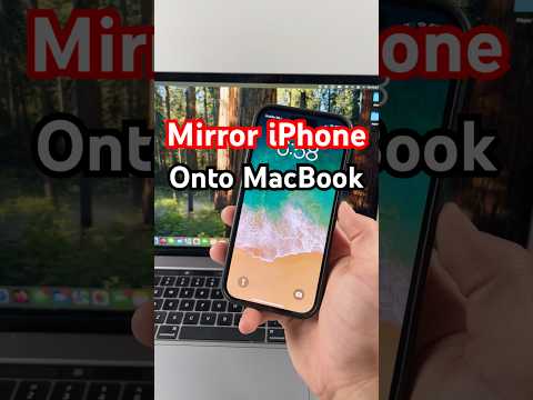 How to Mirror iPhone to MacBook