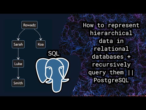 How to Model & Query Hierarchical Data in PostgreSQL (CTEs & Recursion Explained)