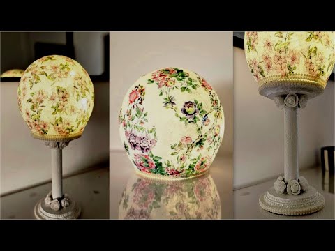 Simple Paper Lamp DIY | Transform Cardboard Into Home Decor