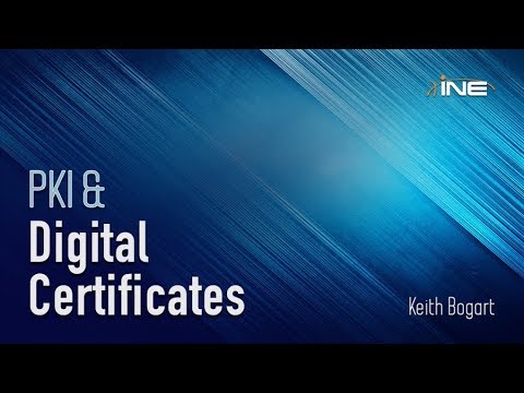 Public Key Infrastructure (PKI) & Digital Certificates