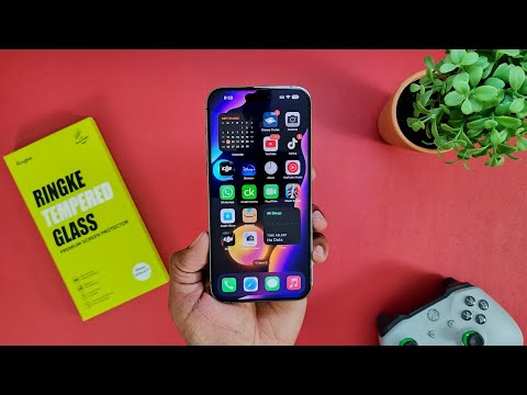 iPhone 14: How To Install Ringke Tempered Glass Screen Protector/ First Thoughts…
