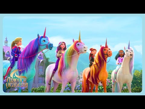 Academia Unicórnio - O Livro de Grim 🦄 | Novos desenhos animados para meninas | WildBrain Português