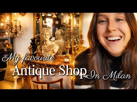 My favourite Antique shop in Milan 😍