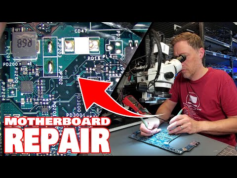 [Live Repair] -- Fixing a Laptop Motherboard LIVE, Can I Do It?