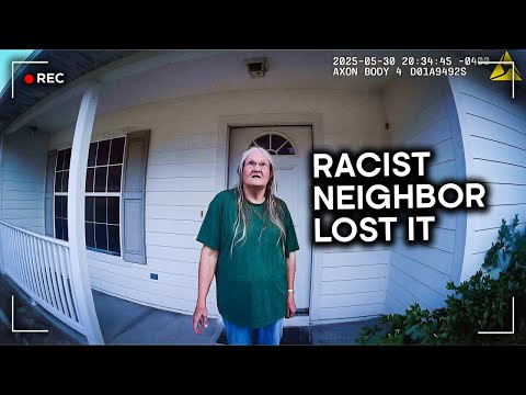 Racist Neighbor From Hell Does the Unthinkable and Gets Arrested | Full Bodycam Footage