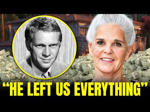 Steve McQueen Left Behind A Fortune So Big, It Made His Family Filthy Rich.... Have A Look