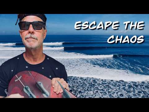 SURFING the LONGEST WAVE in BALI and FINDING PEACE 🇮🇩