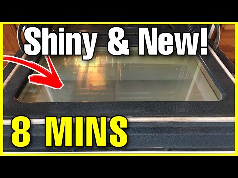 How to clean BETWEEN THE OVEN DOOR GLASS!! (Genius Tips to Clean Your Oven Like Brand New)