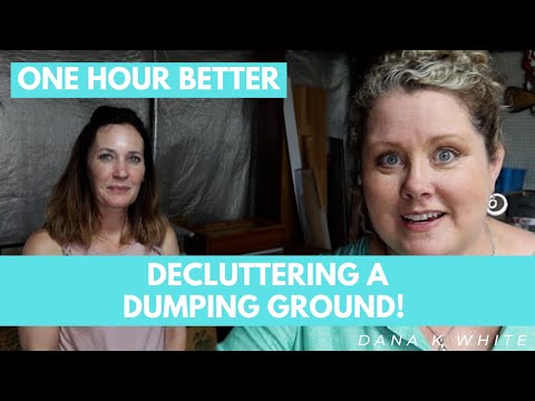 Decluttering a Dumping Ground Space - Making it One Hour Better!