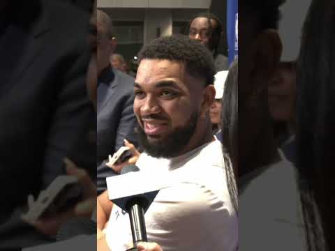 Karl-Anthony Towns on NY vs. LA! #shorts #nba #nbaallstar #karlanthonytowns #basketball