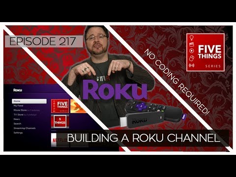 Building a Roku Channel Using Direct Publisher and NO CODING! (Now deprecated.)