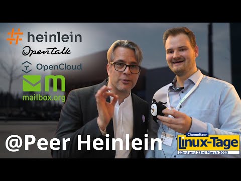 Interview with Peer Heinlein about OpenCloud, the creation of mailbox.org & OpenTalk @ CLT2025