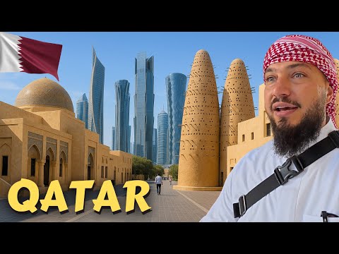 Doha Is Living In The Future & Here Is Why — Katara Cultural Village, Crystal Walk In Qatar 🇶🇦