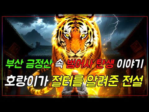 황금 호랑이가 알려준 금정산 절터, 부산 범어사의 탄생에 숨겨진 이야기ㅣ자면서 듣는 불교이야기ㅣ부처님 말씀